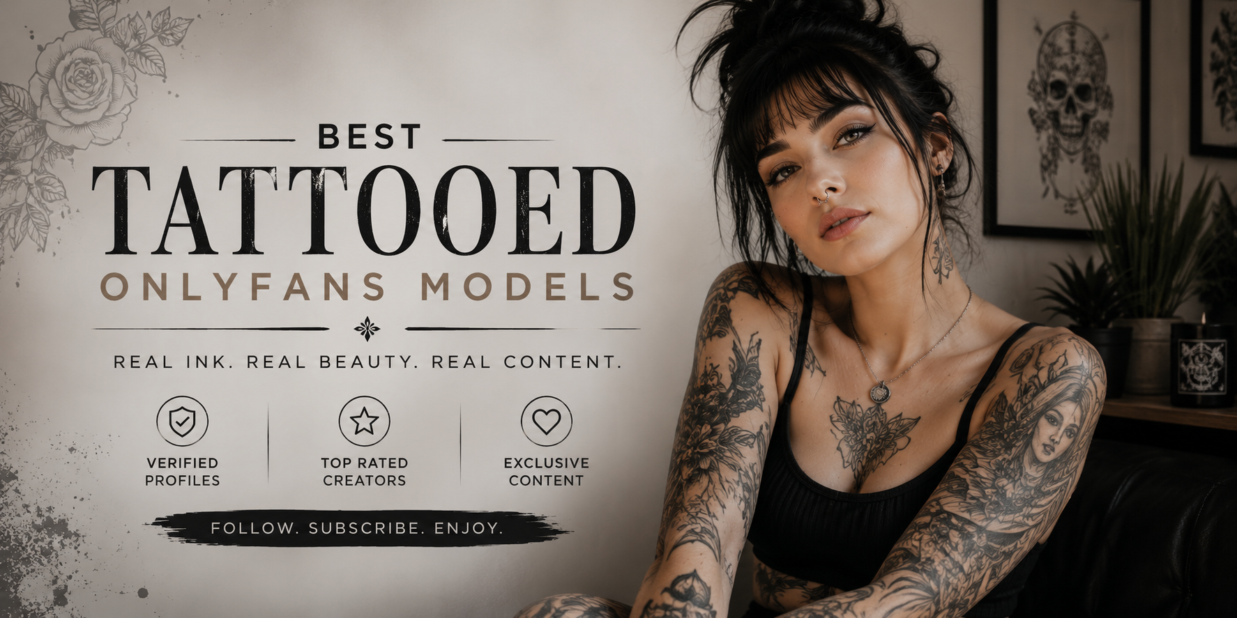 Best Tattooed OnlyFans Models