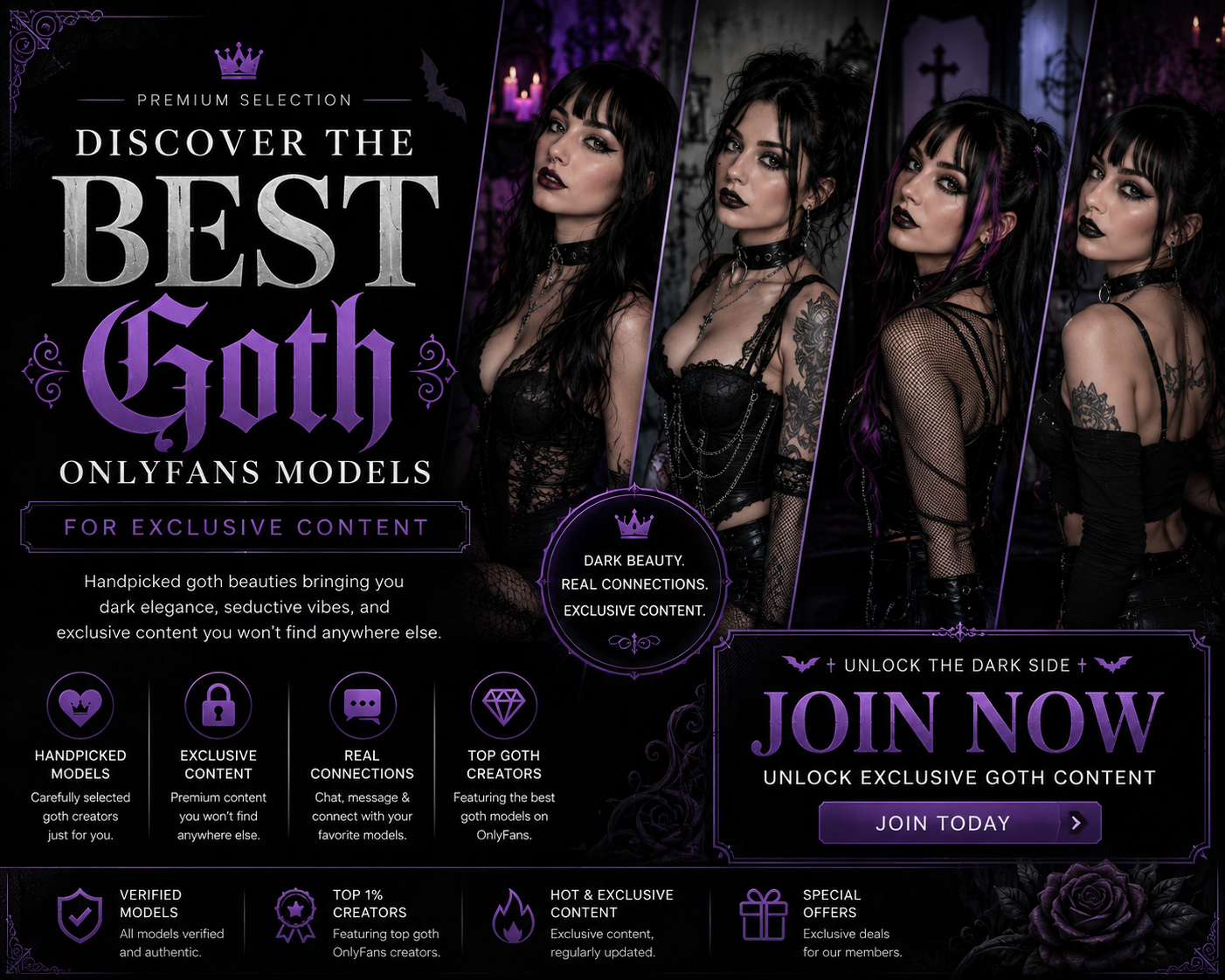 Discover the Best Goth OnlyFans Models for Exclusive Content