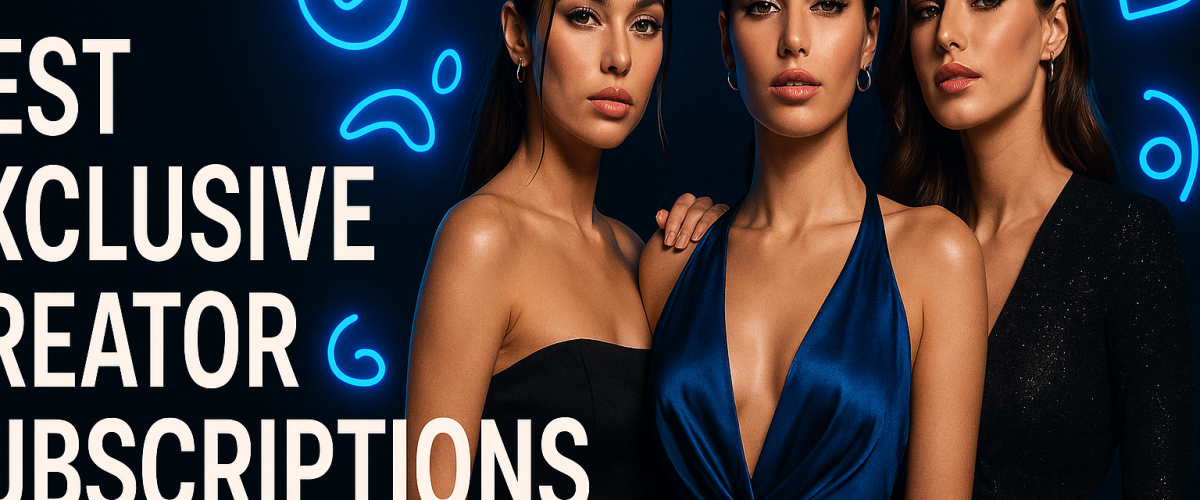 best exclusive creator subscriptions premium creator banner