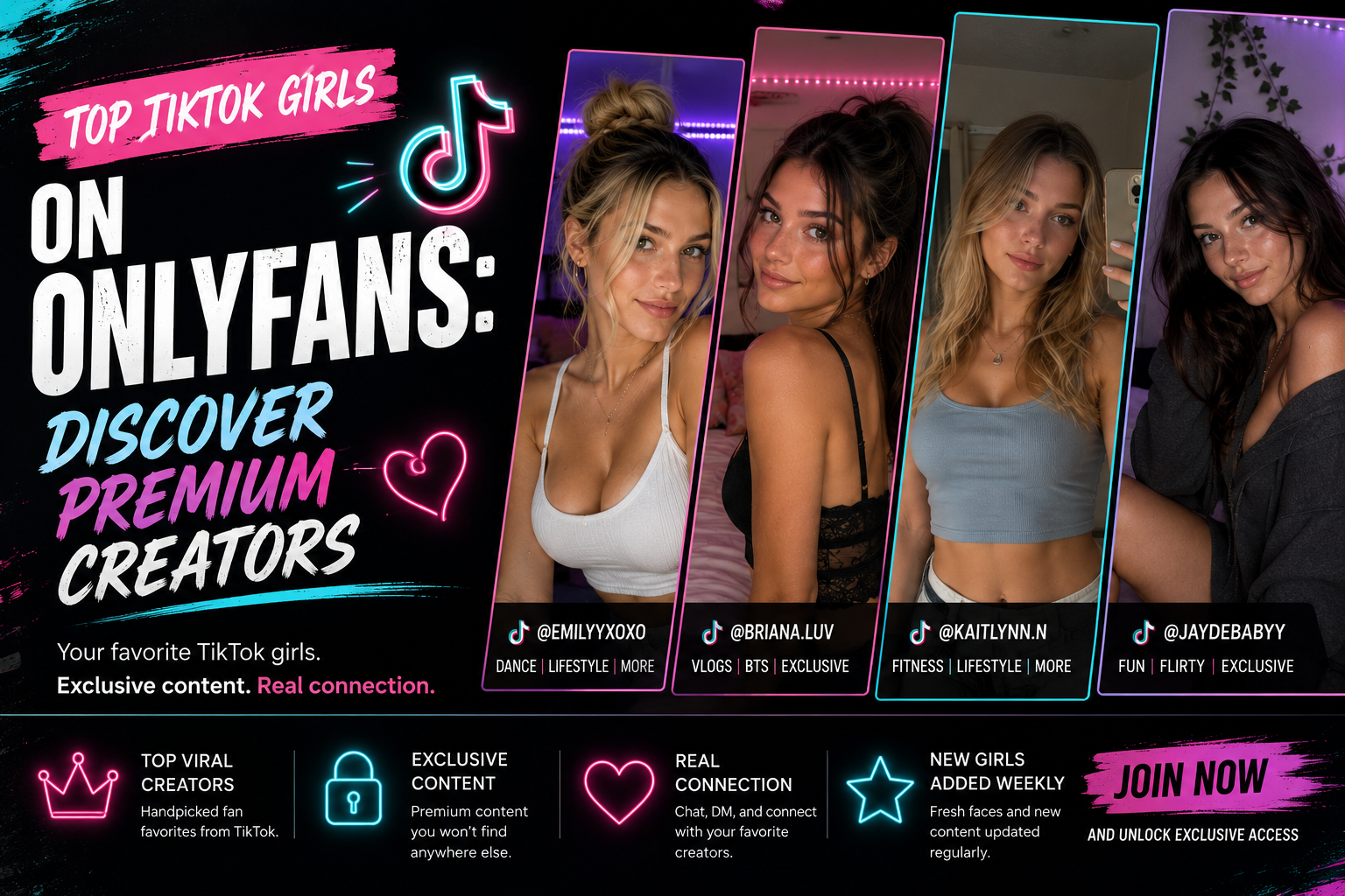 Top TikTok Girls on OnlyFans: Discover Premium Creators