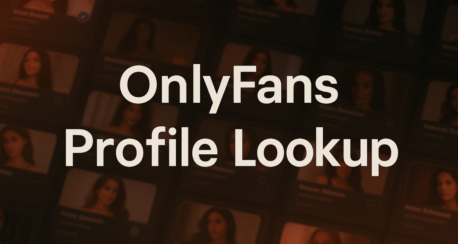 Onlyfans profile lookup